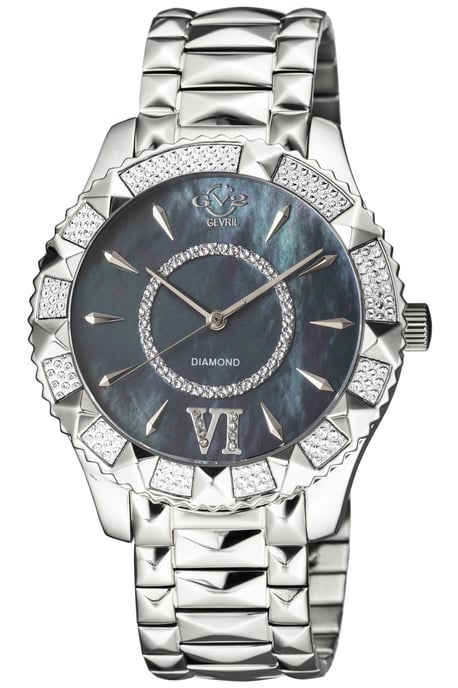 GV2 Venice Womens Blue MOP Dial Stainless Steel Watch.. - Image 1