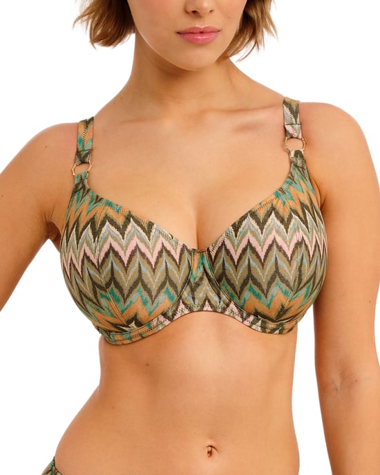 206102 Freya Arizona Wave Plunge Bikini Top - - Image 4