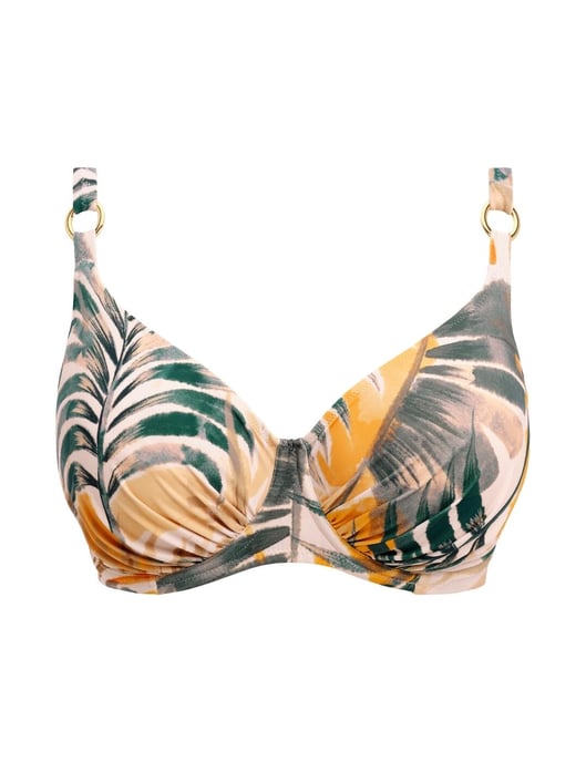 505727 Fantasie Maya Bay Underwired Gathered Full Cup Bikini Top - - Image 3