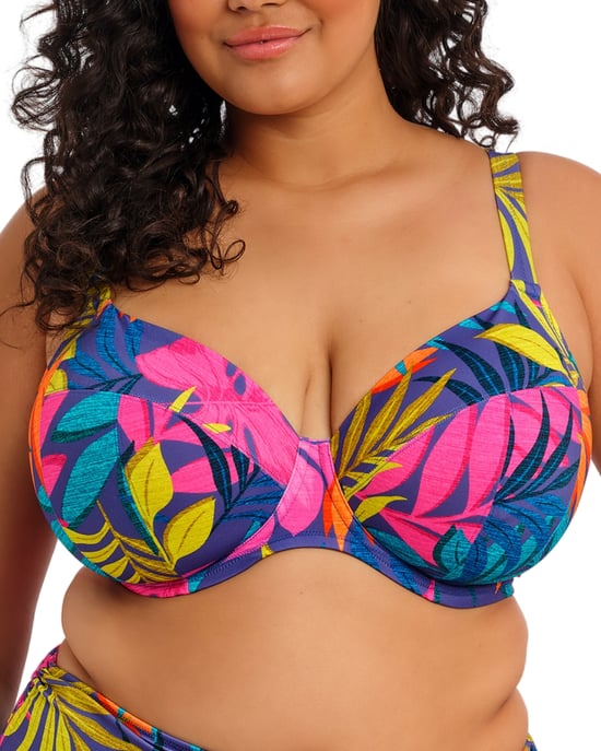 Es803302 Elomi Porto Rafti Underwired Plunge Bikini Top - - Image 4