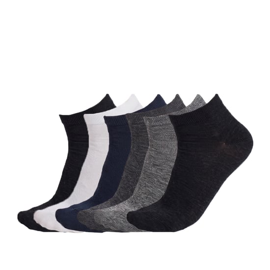 6 par herrstrumpor utan sömmar låga S9101 - Image 1
