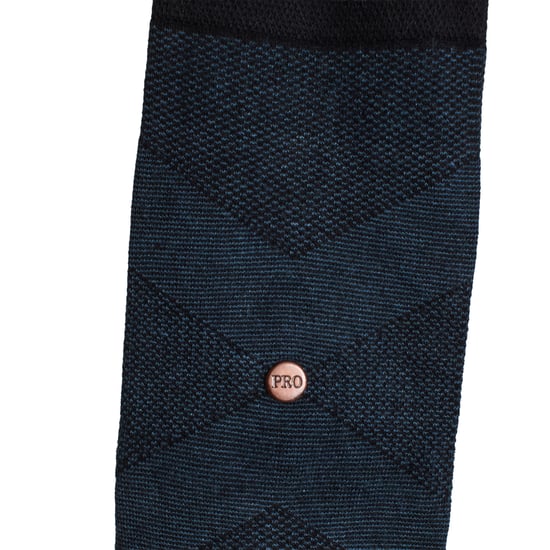 6 Par Herrar Exekutive Bambus Hög-Top Sömlösa Strumpor S17630 - Image 3