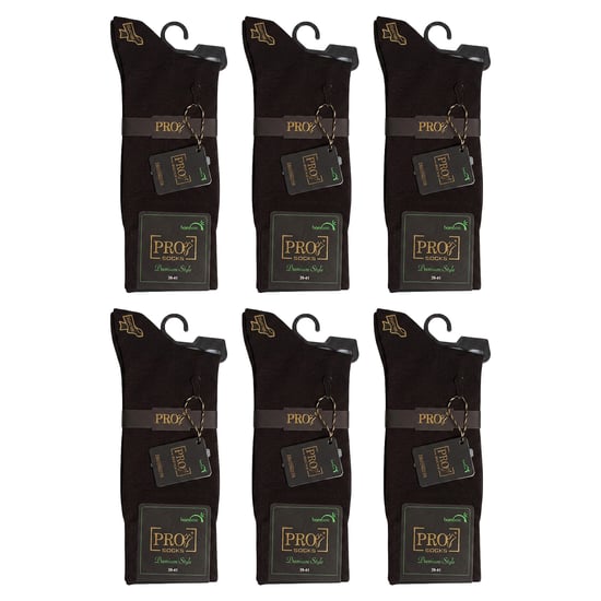6 Par Herrar Executive Hög-Top Sömlösa Strumpor S17013 - Image 6