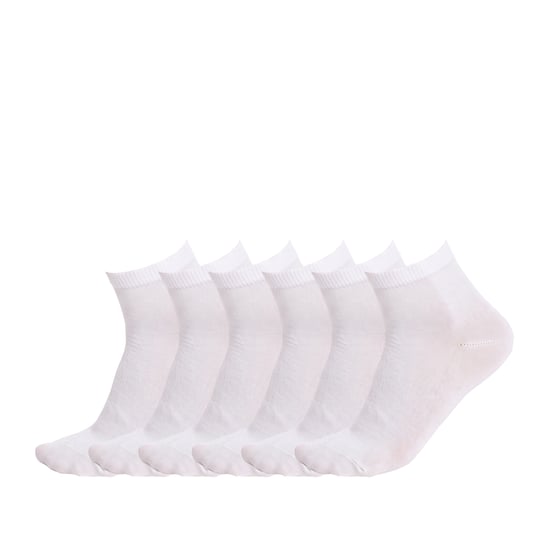 6 Par Kvinnors Bambu Låga Strumpor S20800 - Image 1