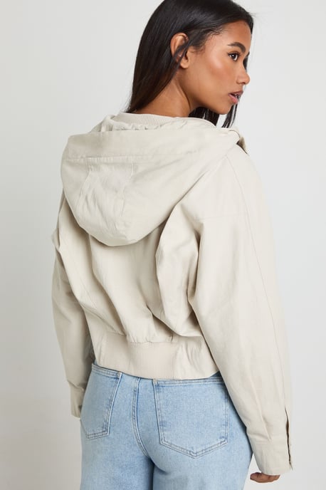 Zip Through Hooded Jacket - Image 2
