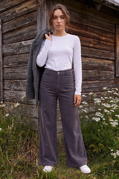 Petite Corduroy Pocket Jean - Image 1