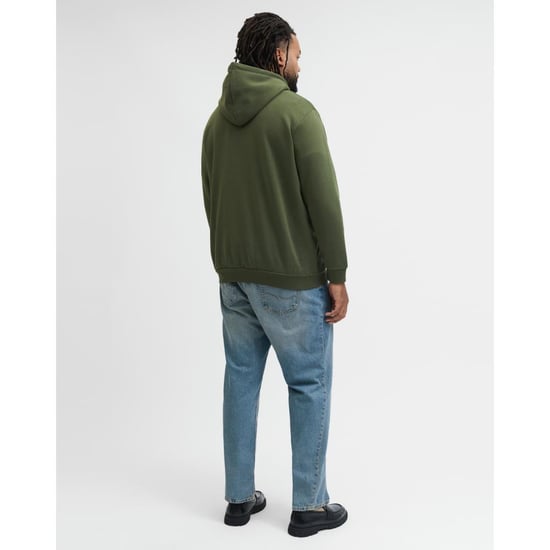 Jack & Jones Big Size Mens Pullover Hoodie Relaxed Fit - Image 4