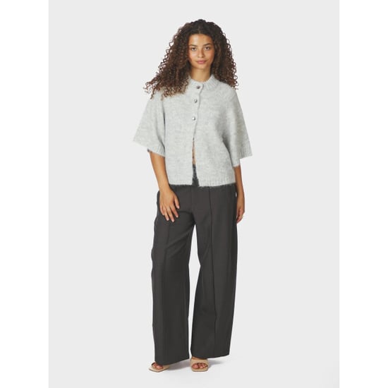Neo Noir benuta fluffy knit cardigan 165816 133 grey melange - Image 6