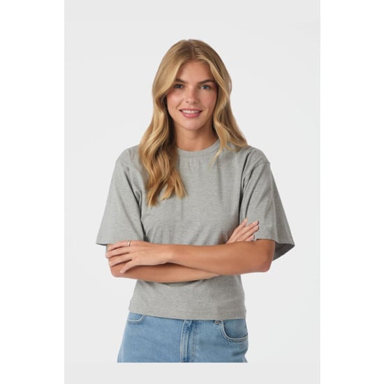 Neo Noir asha boxy tee 164418 133 grey melange - Image 2