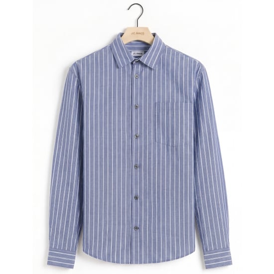 J.C. Rags Casual overhemd sky captain streep - Image 3