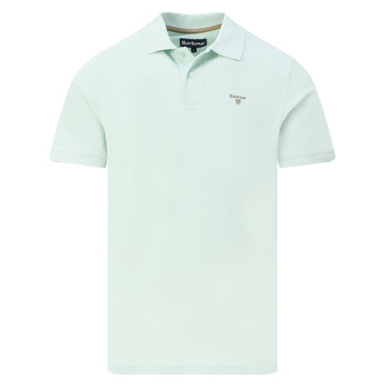 Barbour Polo mint uni - Image 1
