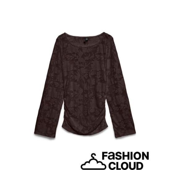 Vero Moda Layla gathering top met lange mouwen - Image 1