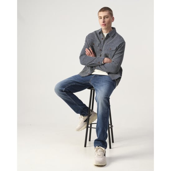 J.C. Rags Overshirt sky captain dessin - Image 6