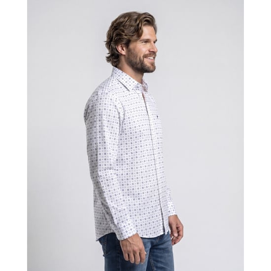Campbell Casual overhemd donker - Image 2