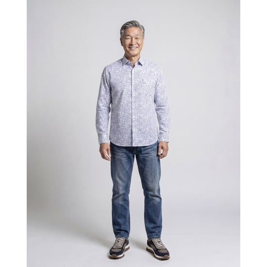 Campbell Casual overhemd donker - Image 4