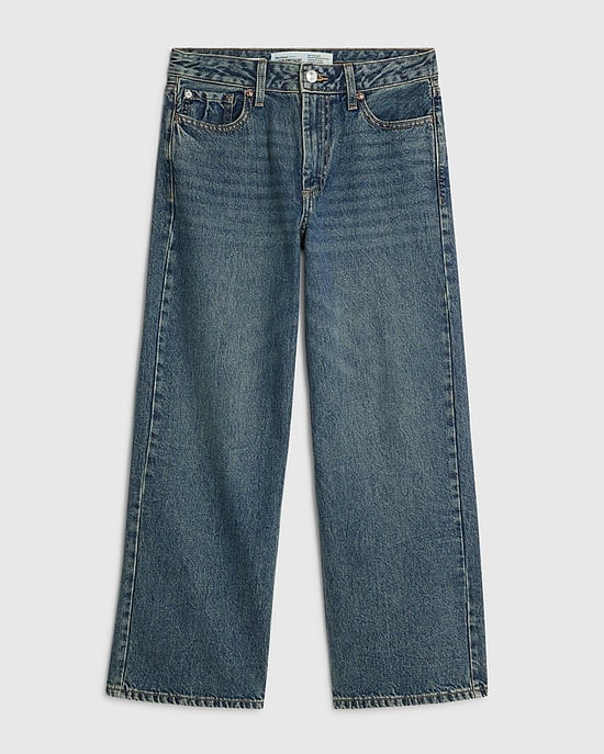 River Island Womens Straight Jeans Petite Blue Relaxed - Image 6