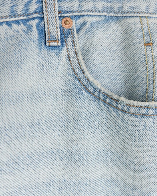 River Island Womens Straight Jeans Plus Blue High Waisted Relaxed - Image 4