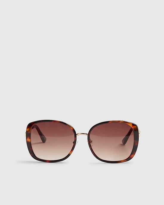 River Island Womens Sunglasses Tortoise Metal Glam Weave - Image 4