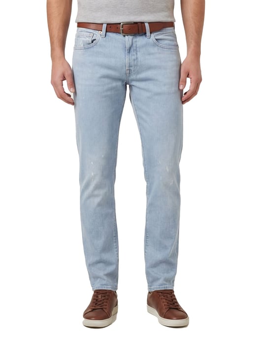Replay jeans Grover straight fit lichtblauw denim - Image 1