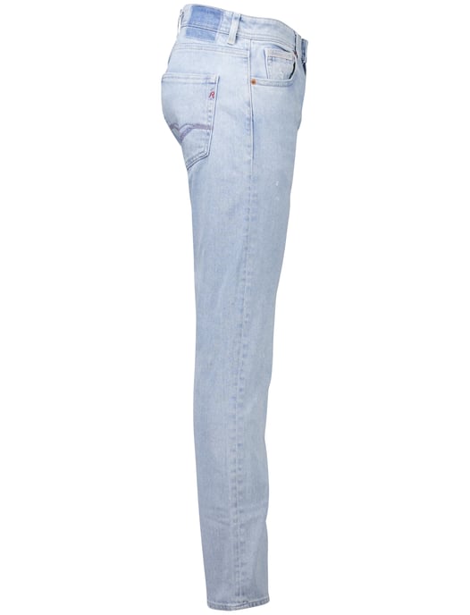 Replay jeans Grover straight fit lichtblauw denim - Image 3