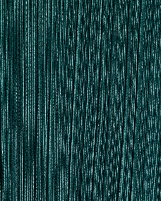 River Island Womens Midi Dress Petite Green Plisse Buckle Detail - Image 5