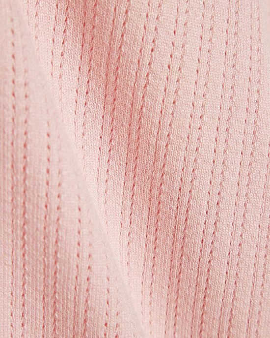 River Island Womens Cardigan Pink Knitted Scallop Trim - Image 5