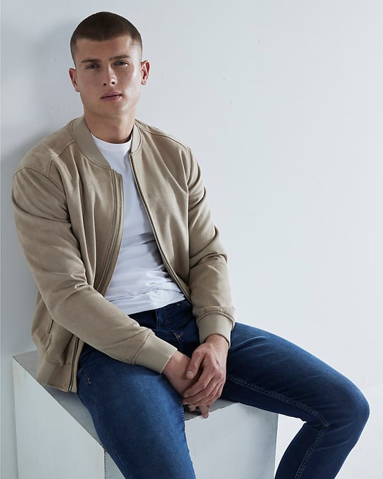 River Island Mens Skinny Jeans Blue Denim Fit Trousers - Image 2