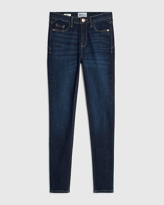 River Island Womens Skinny Jeans Blue Sculpt Trousers - Image 6