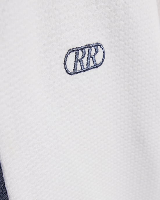 River Island Boys Polo Shirt White 2 Pack Embroidered Graphic - Image 3