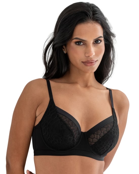 99501 Pour Moi Geo Sculpt Underwired Bra - - Image 1