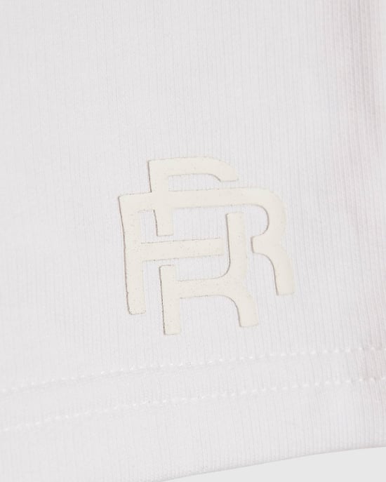 River Island Boys Shorts Set Black/White RR Graphic 2 Pack Elasticated - Image 2