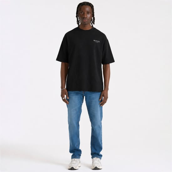 Mens FLAVUR T-Shirt Cotton Short Sleeve Casual Everyday Tee Top - Image 5