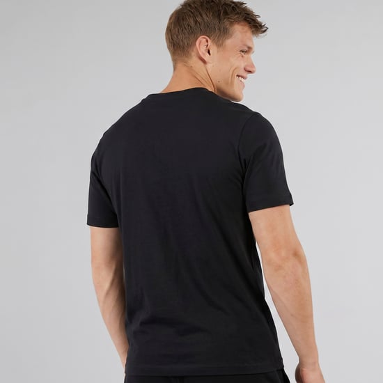 Mens DENNO Cotton T-Shirt Short Sleeve Casual Everyday Top - Image 5