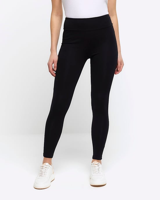River Island Womens Trousers Petite Black High Waist 3 Pack - Image 1