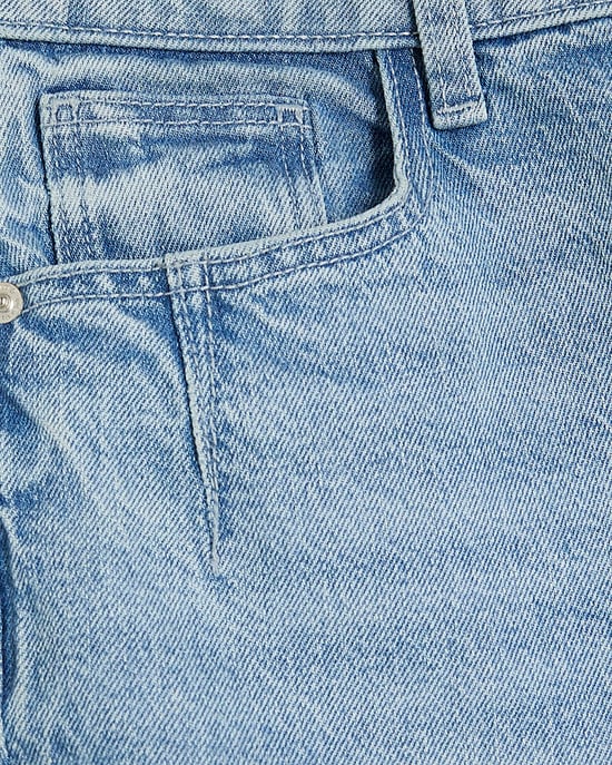 River Island Womens Mom Sculpt Jeans Blue Denim Slim Fit - Image 5