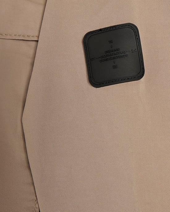 River Island Boys Shacket Beige Long Sleeve Collared - Image 2