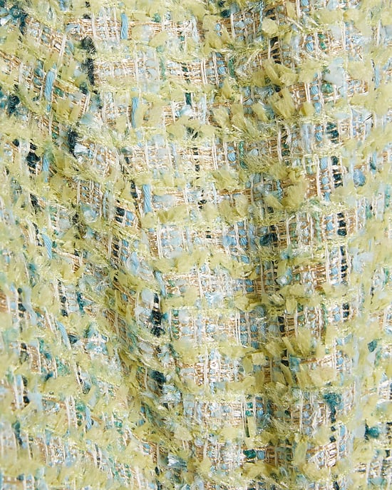 River Island Womens Scallop Jacket Trophy Green Boucle - Image 5