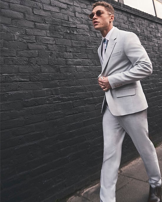 River Island Mens Suit Trousers Green Skinny Fit - Image 5