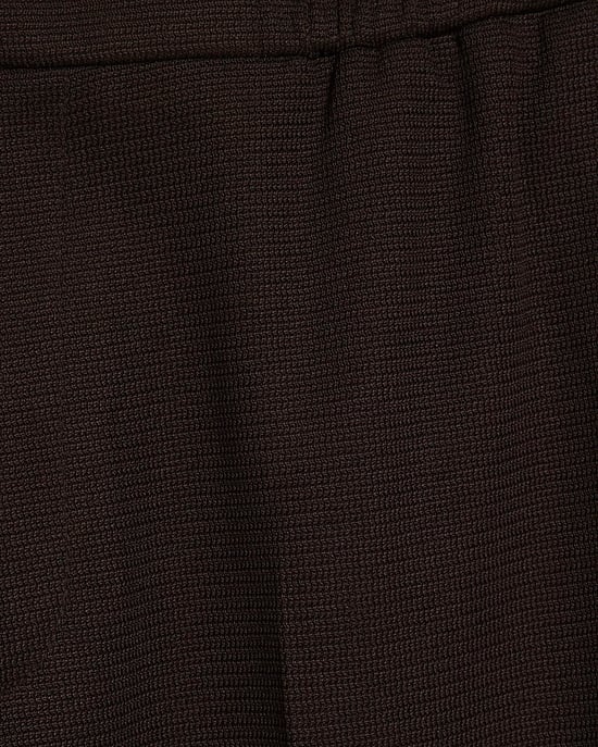 River Island Mens Trousers Brown Slim Fit Stretch Textured Zipped - Image 5