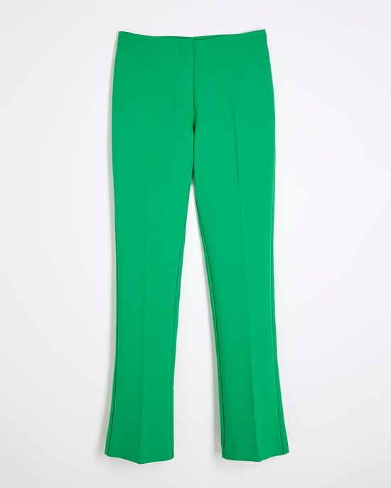 River Island Womens Skinny Trousers Green Elastic Waist - Image 6