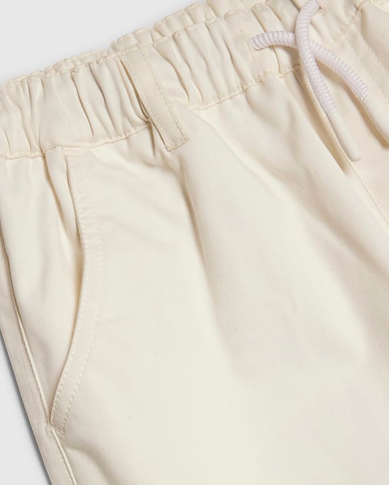 River Island Girls Cargo Trousers Cream Twill Keyring - Image 3