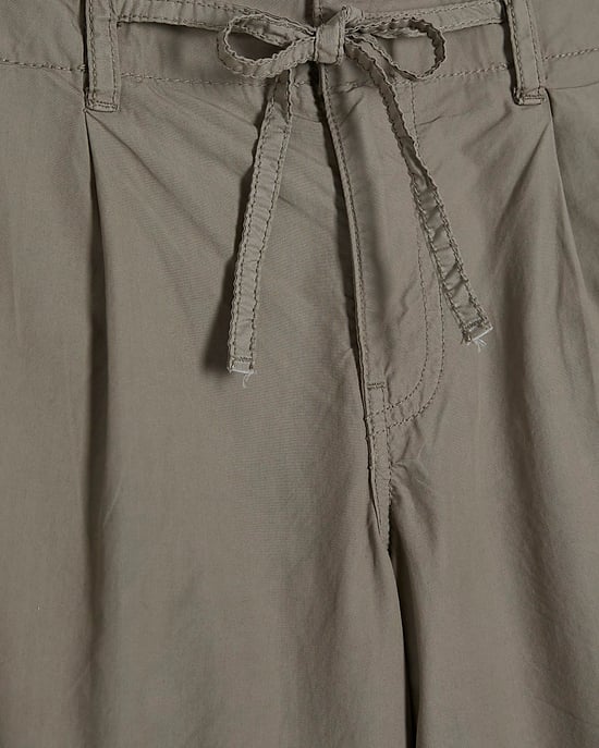 River Island Womens Cargo Trousers Beige Wide Leg - Image 5