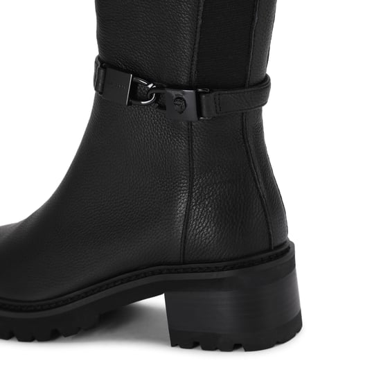 Kurt Geiger London Leather Bromley 50/50 Knee Boots - Image 4
