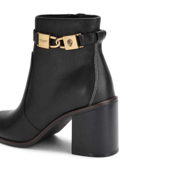 Kurt Geiger London Leather Kingsley Block Ankle Boots - Image 3