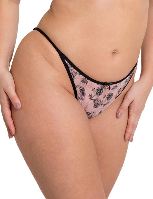 ST046211 Scantilly by Curvy Kate Entwined Tanga Brief - - Image 1