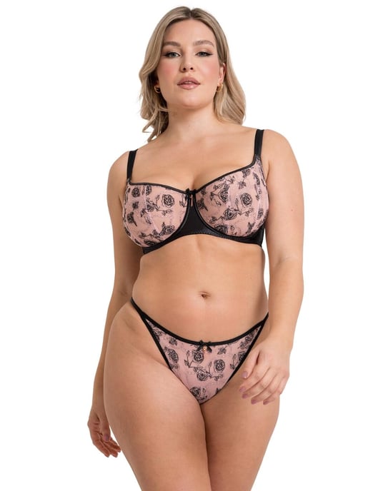 ST046211 Scantilly by Curvy Kate Entwined Tanga Brief - - Image 4