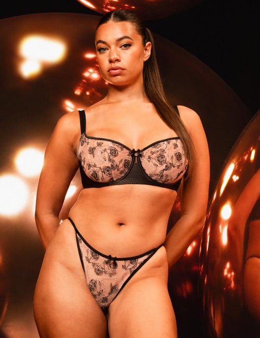 ST046211 Scantilly by Curvy Kate Entwined Tanga Brief - - Image 6