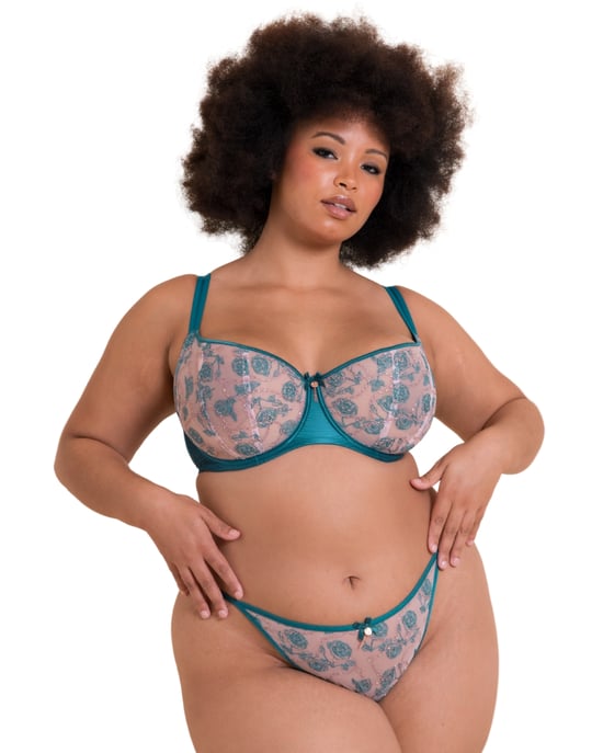 ST046211 Scantilly by Curvy Kate Entwined Tanga Brief - - Image 2