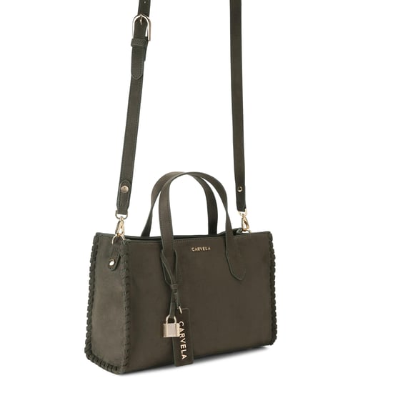 Carvela Suedette Juno Whipstitch Mini Bag - Image 2