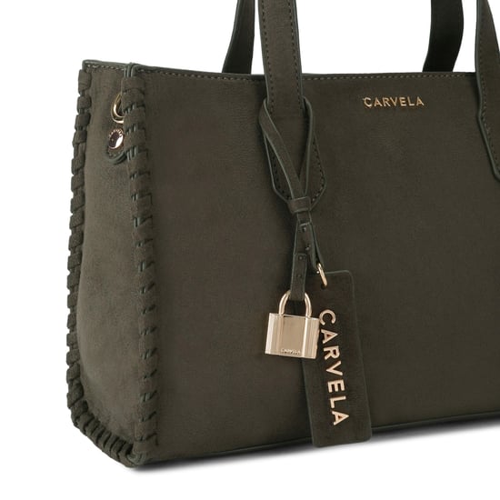Carvela Suedette Juno Whipstitch Mini Bag - Image 4